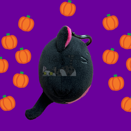 Handmade 3.5 inch Squishy Halloween Clip On Plush Keychain Squishmallow Fabric Plushies