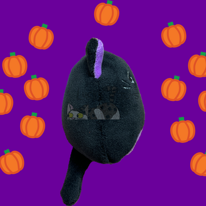 Handmade 3.5 inch Squishy Halloween Clip On Plush Keychain Squishmallow Fabric Plushies