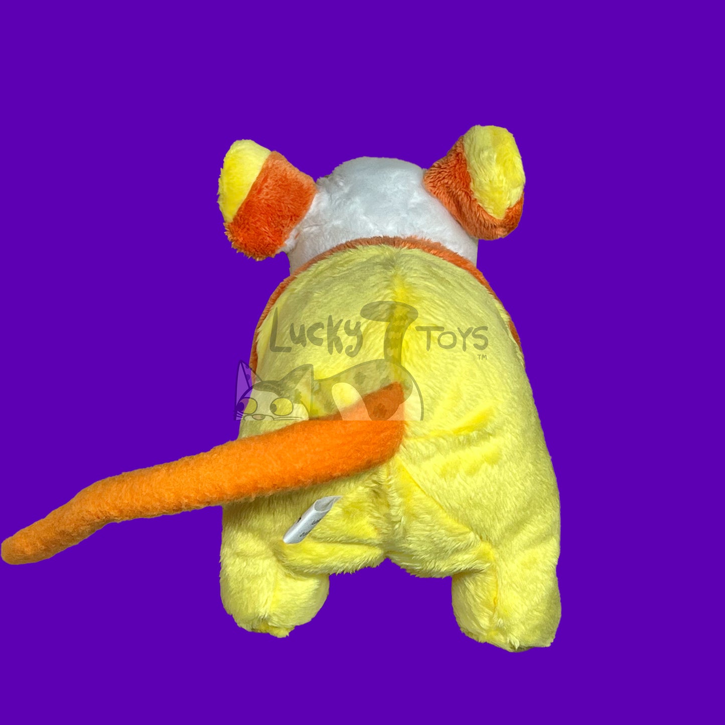 Made to Order Candy Corn Mouse Webkinz Inspired Halloween Plush 6.5 inches long