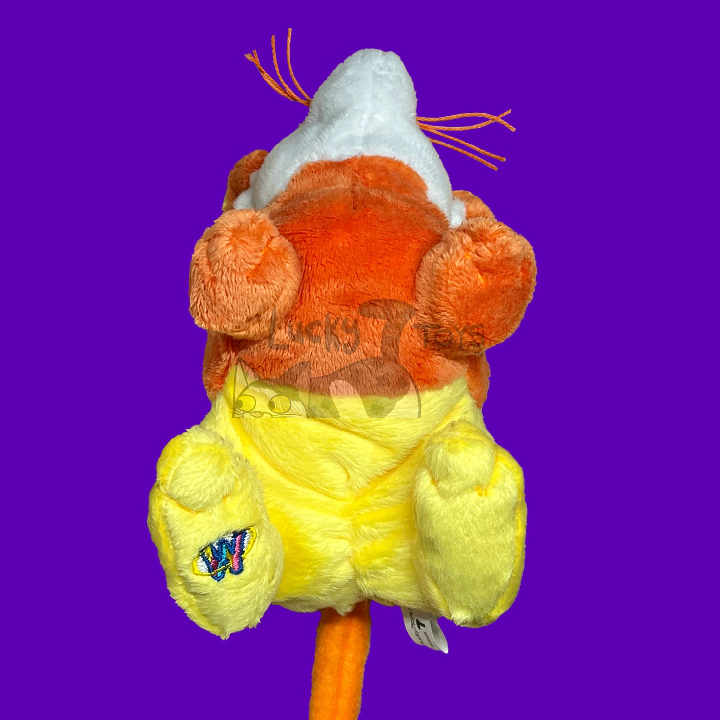 Made to Order Candy Corn Mouse Webkinz Inspired Halloween Plush 6.5 inches long