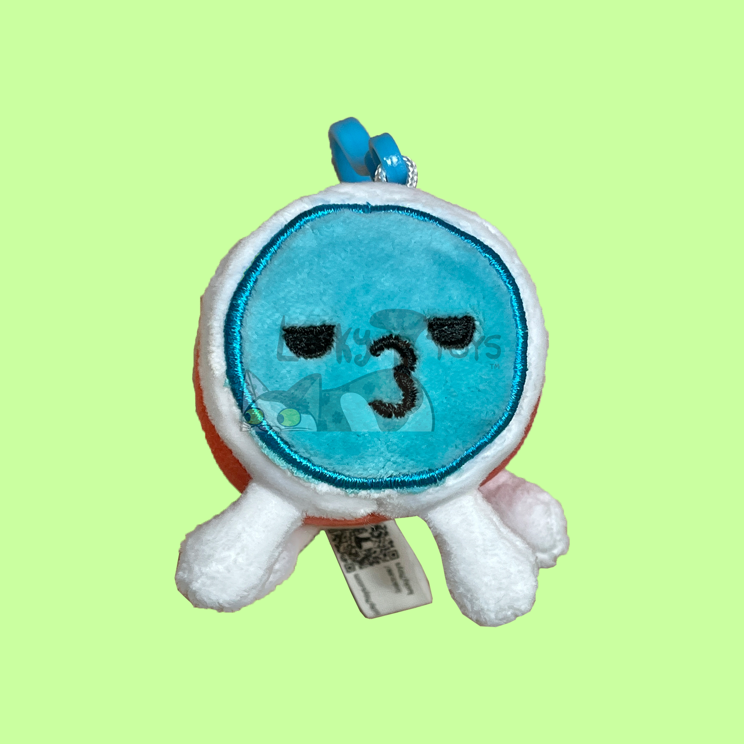 Taiko Drum 2.5 Inch Clip On Keychain 5 Inch or 10 Inch Plush Inspired by Taiko no Tatsujin (SHIPS IN 1-2 WEEKS)