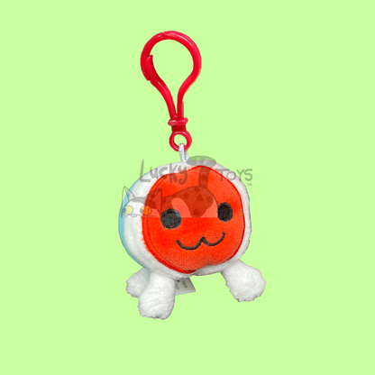 Taiko Drum 2.5 Inch Clip On Keychain 5 Inch or 10 Inch Plush Inspired by Taiko no Tatsujin (SHIPS IN 1-2 WEEKS)