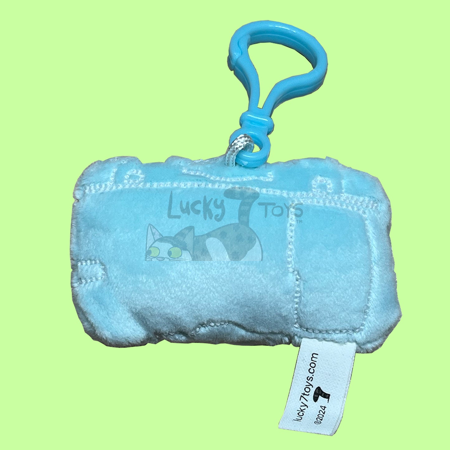 Handheld Game Console Plush Clip On Keychain Inspired by Nintendo DS Lite (SHIPS IN 1-3 WEEKS)