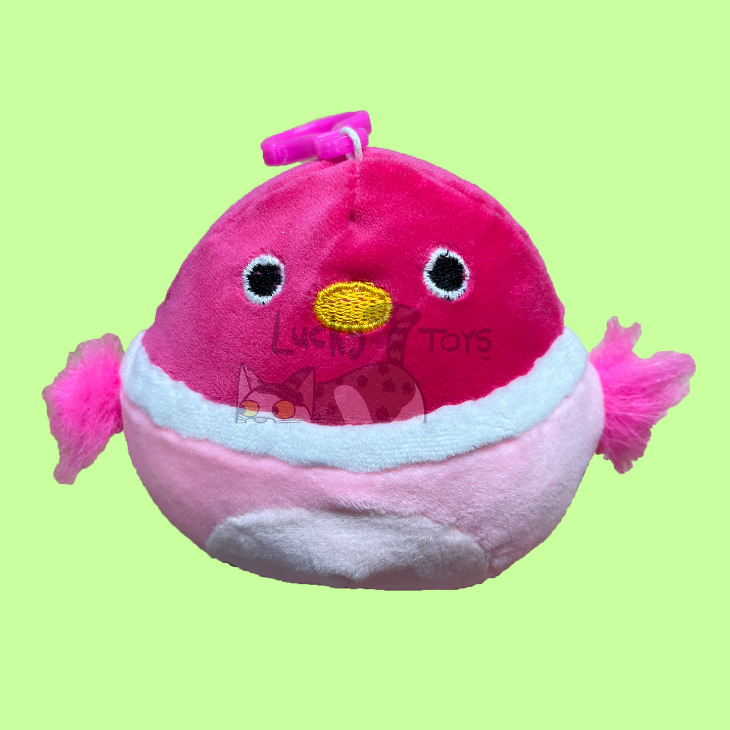 Handmade 3.5 inch Squishy Halloween Clip On Plush Keychain Squishmallow Fabric Plushies